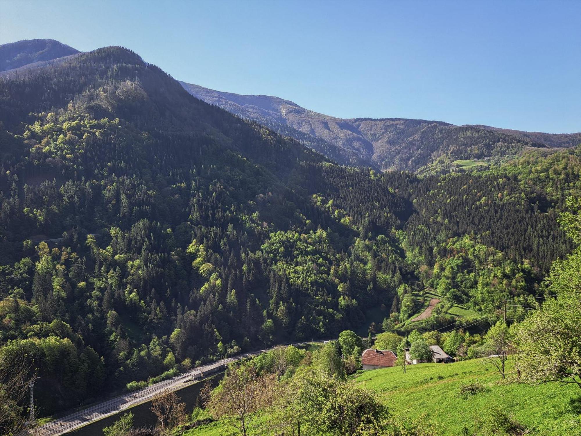 Hikers Hut Hisar Appartement Podbrdo Buitenkant foto